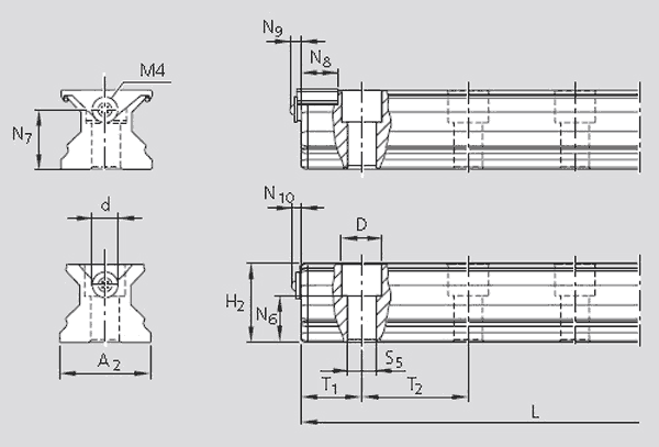 R1805.6導(dǎo)軌圖紙