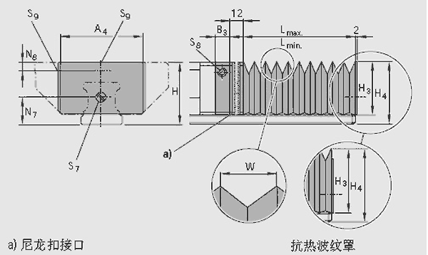 標(biāo)準(zhǔn)波紋罩圖紙