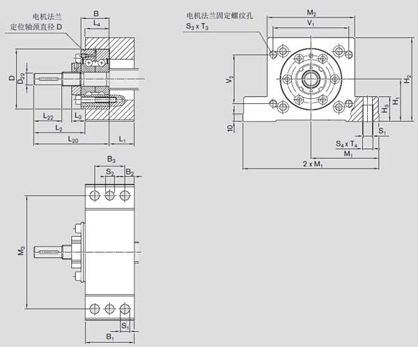 力士樂軸承座組件R159503020圖紙